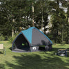 Tienda tipi Vidaxl con techo azul y gris 490 x 410 x 210 cm