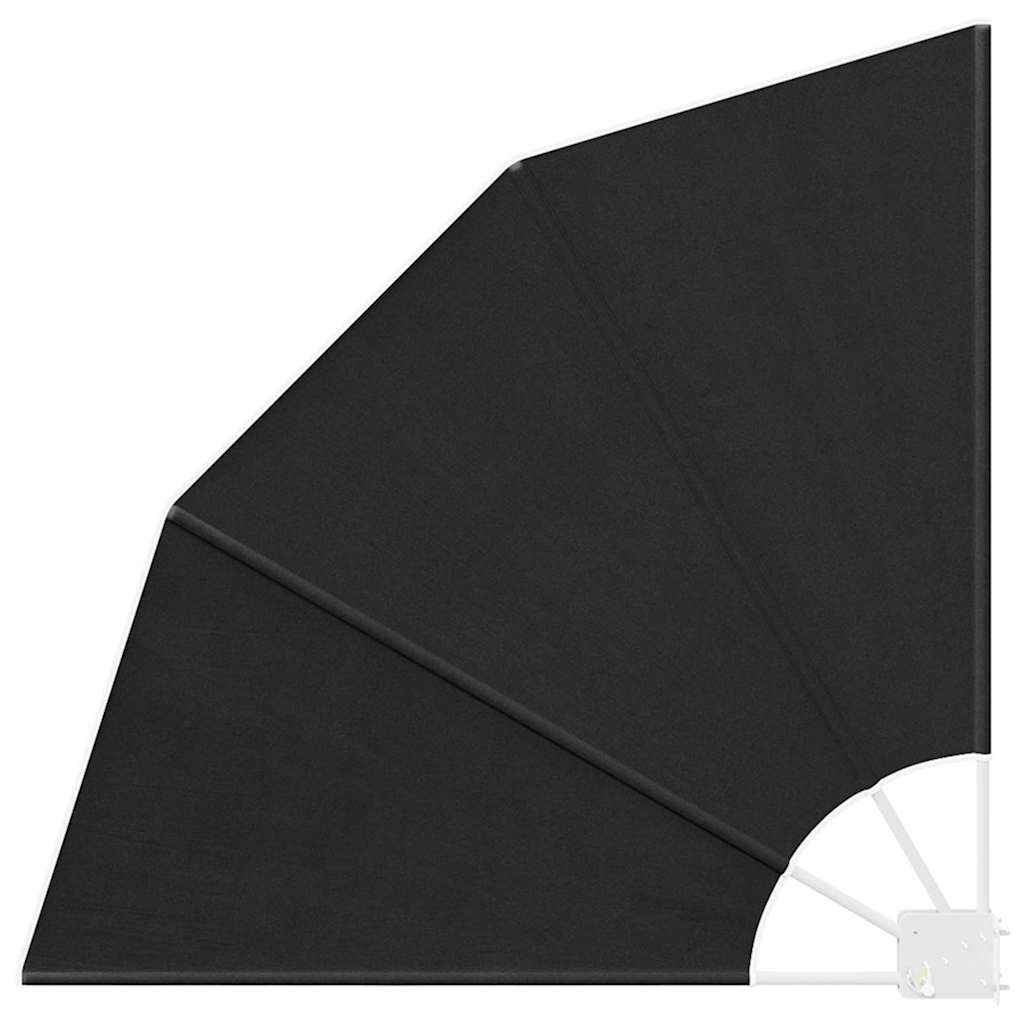 Vidaxl balkon privacy scherm antraciet 115 x 115 cm polyester