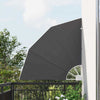 Vidaxl balkon privacy scherm zwart 115 x 115 cm polyester