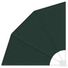 Vidaxxl frangivista per balcone verde scuro 115 x 115 cm in poliestere