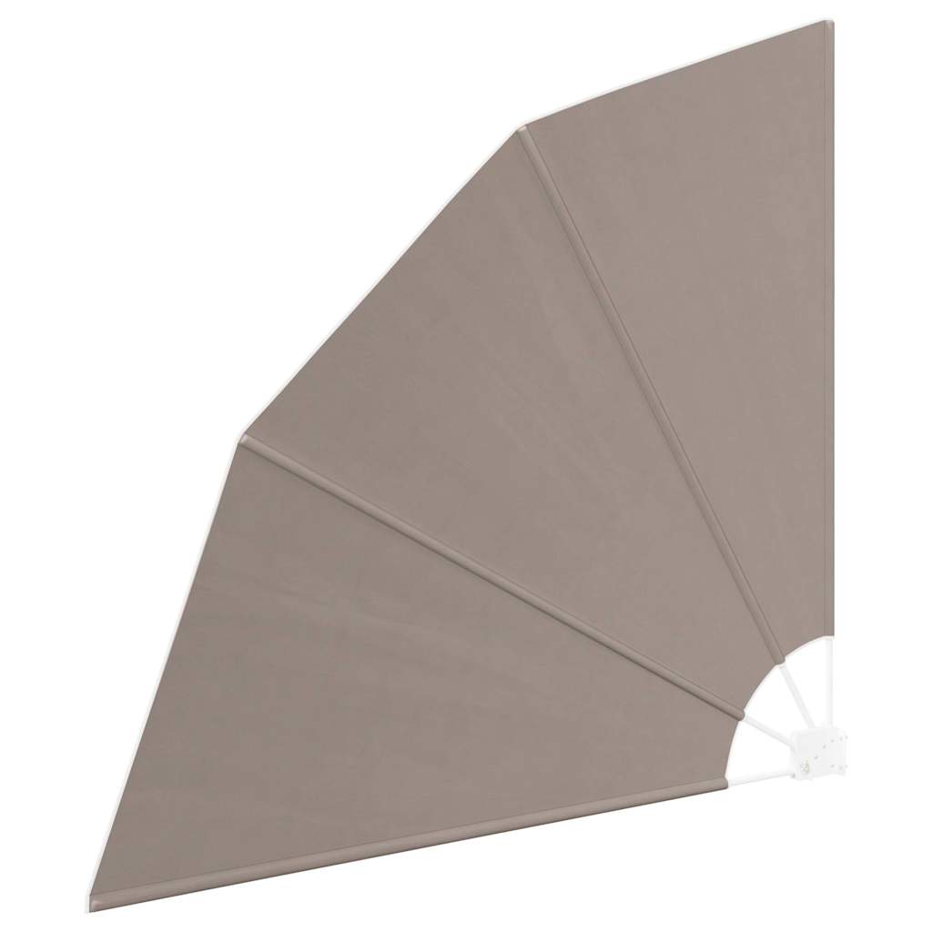 VidaXL frangivista per balcone tortora 160 x 160 cm in poliestere