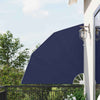 VidaXL mampara de privacidad para balcón azul marino 140 x 140 cm poliéster