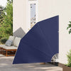 VidaXL mampara de privacidad para balcón azul marino 140 x 140 cm poliéster