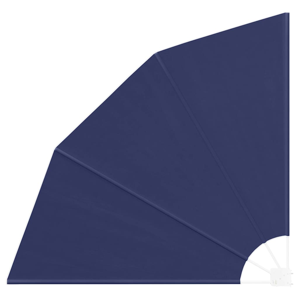 VidaXL mampara de privacidad para balcón azul marino 140 x 140 cm poliéster