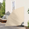 Vidaxxl mampara de privacidad para balcón beige 140 x 140 cm poliéster