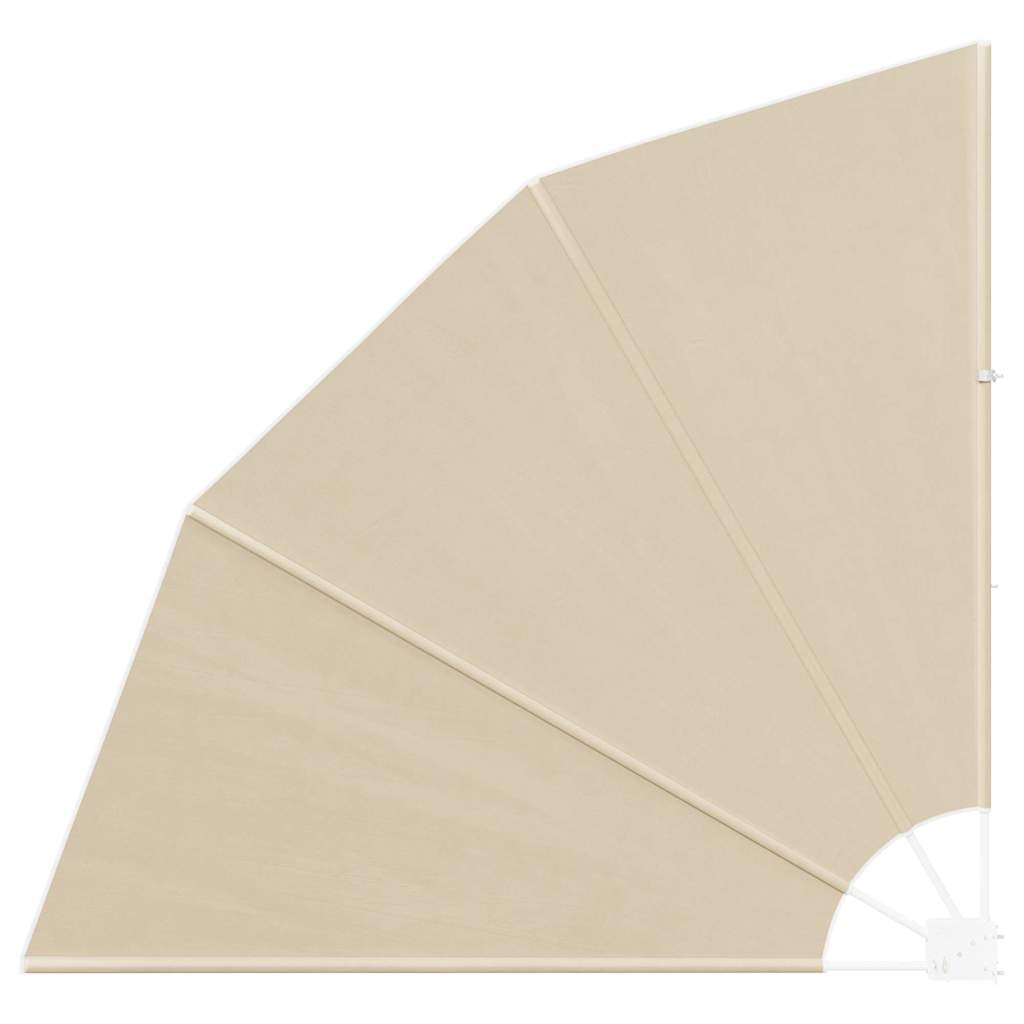 Vidaxl balkon privacy scherm beige 140 x 140 cm polyester