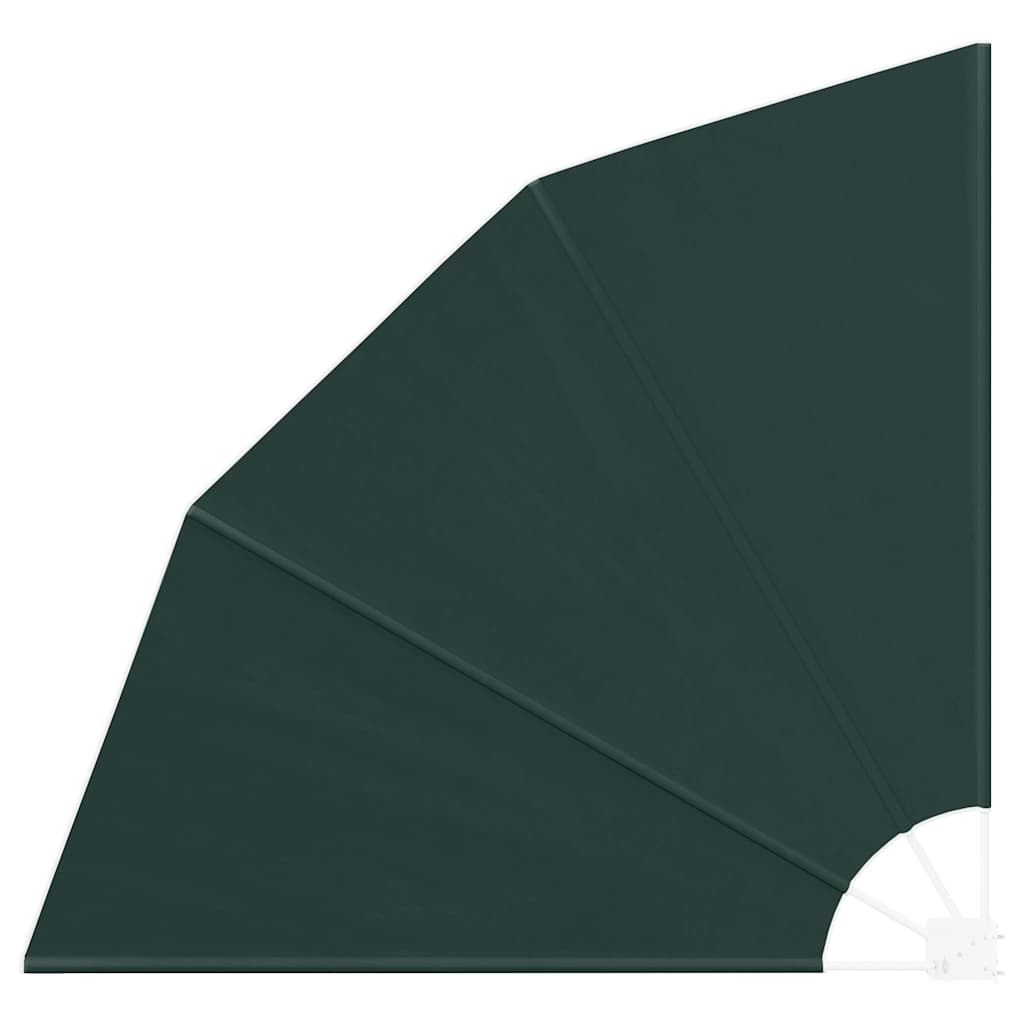 Vidaxxl frangivista per balcone verde scuro 140 x 140 cm in poliestere