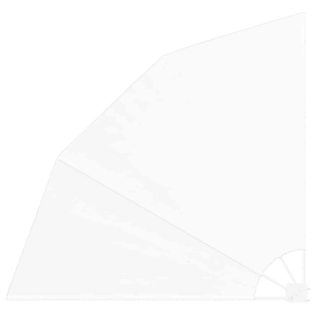 VidaXL protección visual para balcón blanco 140 x 140 cm poliéster