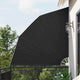 Vidaxl balkon privacy scherm antraciet 210 x 210 cm polyester