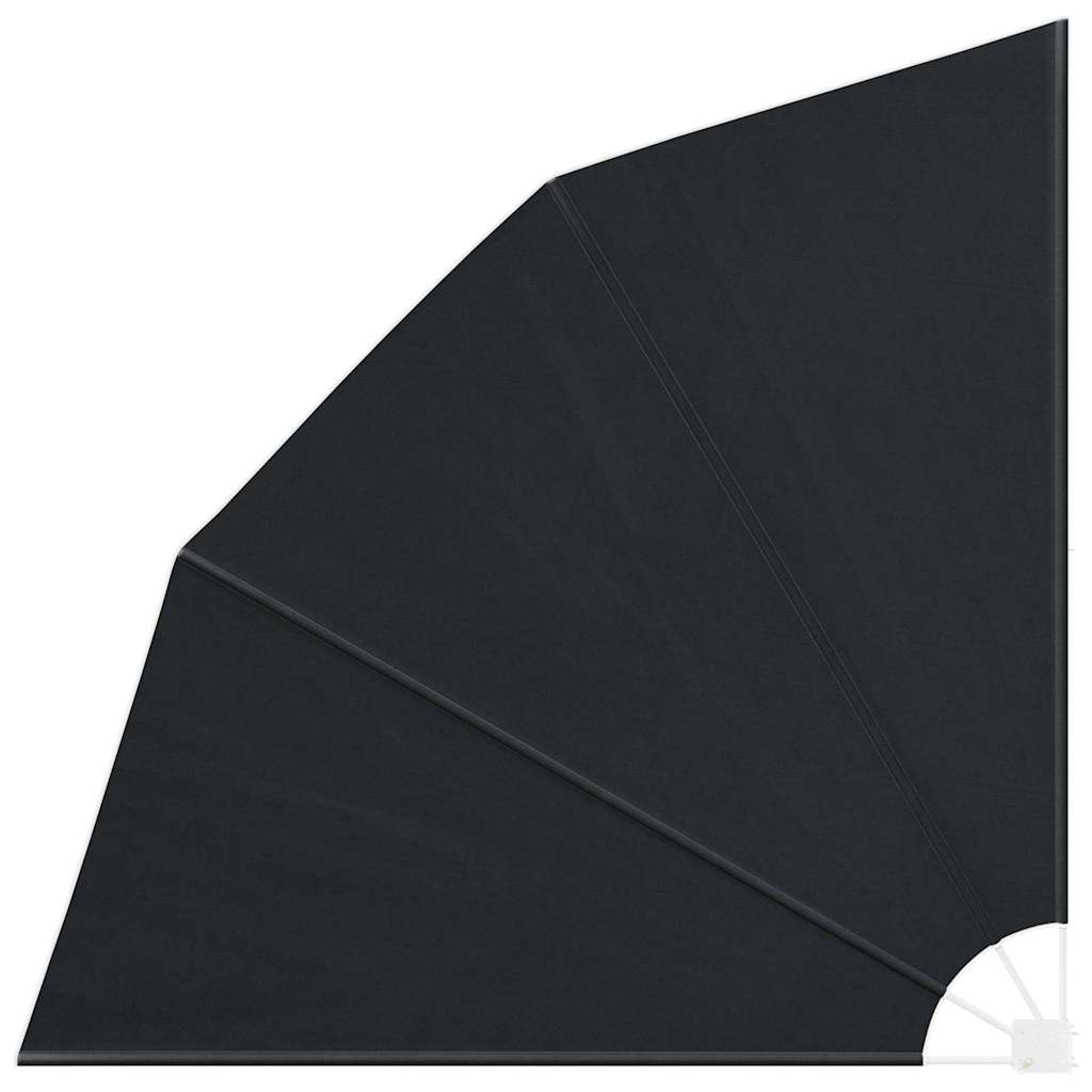 Vidaxl balkon privacy scherm antraciet 210 x 210 cm polyester
