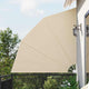Vidaxl balkon privacy scherm beige 210 x 210 cm polyester