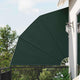Vidaxl balkon privacy scherm donkergroen 210 x 210 cm polyester