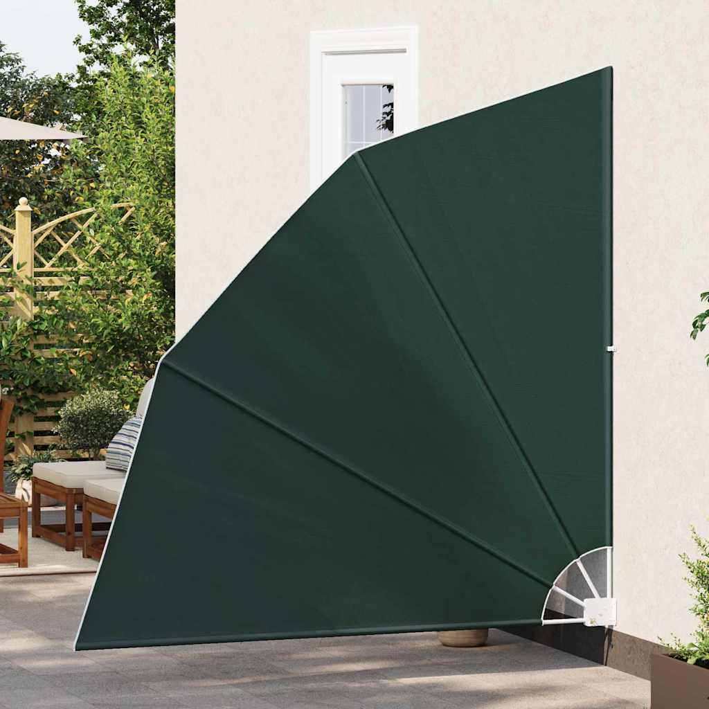Vidaxl balkon privacy scherm donkergroen 210 x 210 cm polyester