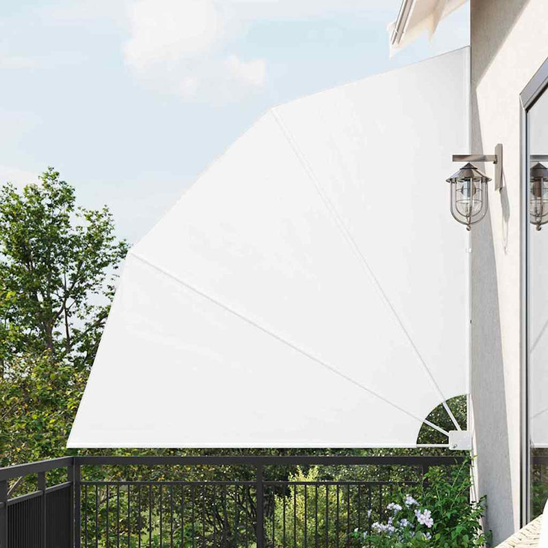 VidaXL schermo privacy per balcone bianco 210 x 210 cm in poliestere