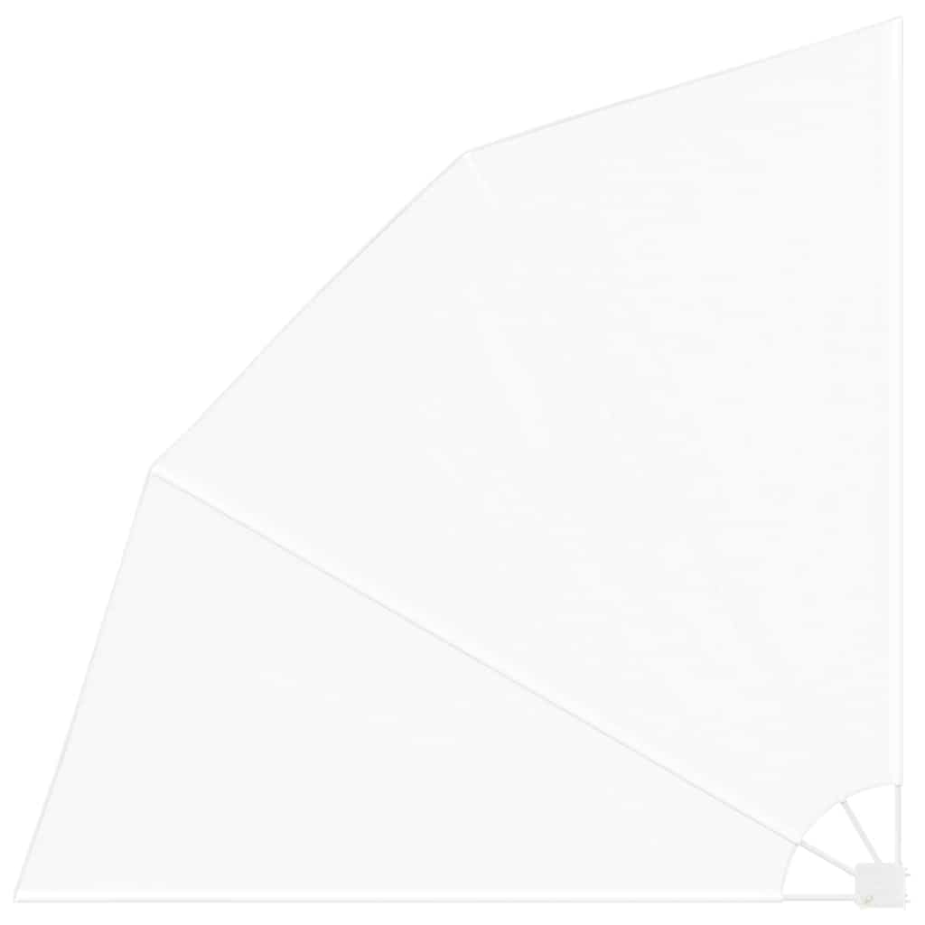Vidaxl balkon privacy scherm wit 210 x 210 cm polyester
