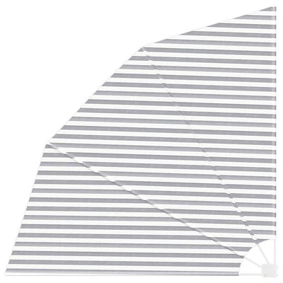 Vidaxl balkon privacy scherm antraciet en wit 210 x 210 cm polyester