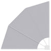 Vidaxl balkon privacy scherm grijs 115 x 115 cm polyester