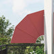 Vidaxl balkon privacy scherm terracotta 115 x 115 cm polyester