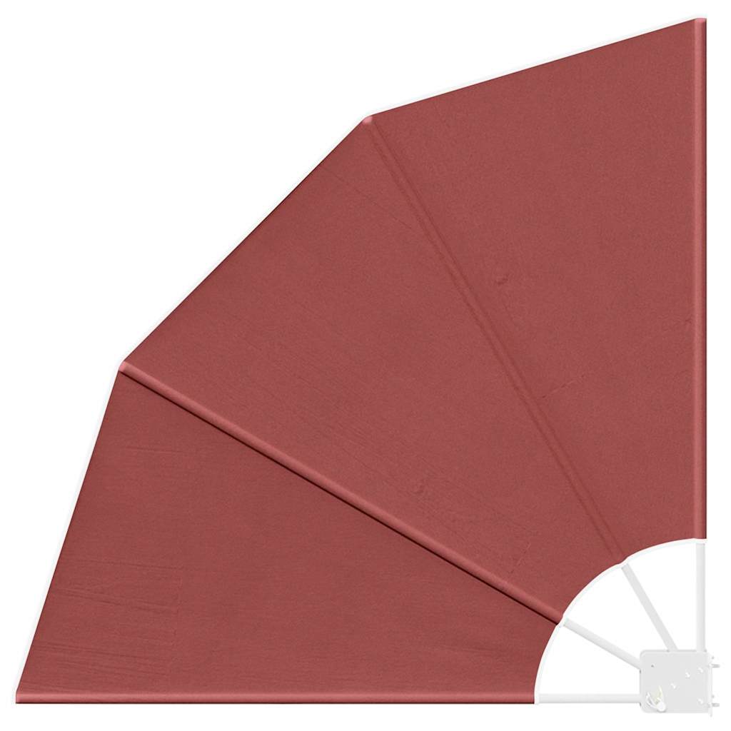 Vidaxx protección visual para balcón terracota 115 x 115 cm poliéster