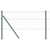 Vidaxl afrasteringspaal 13 pcs groen staal