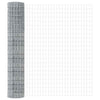 Vidaxl euro hek 1,6 x 10 m pvc-gecoat ijzer