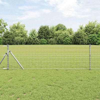 Vidaxl euro hek 0,8 x 10 m pvc-gecoat ijzer