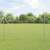 Vidaxl euro hek 1,5 x 10 m pvc-gecoat ijzer