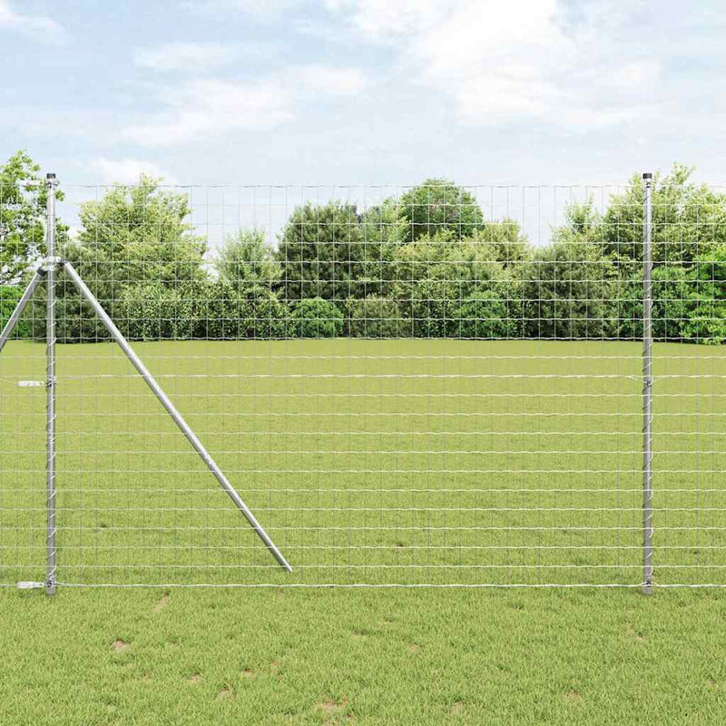 Vidaxl euro hek 1,6 x 10 m pvc-gecoat ijzer