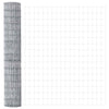 Vidaxl euro hek 1,6 x 10 m pvc-gecoat ijzer