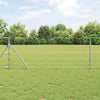 Recinzione pascolo Vidaxl argento 25 x 0,8 m in acciaio zincato