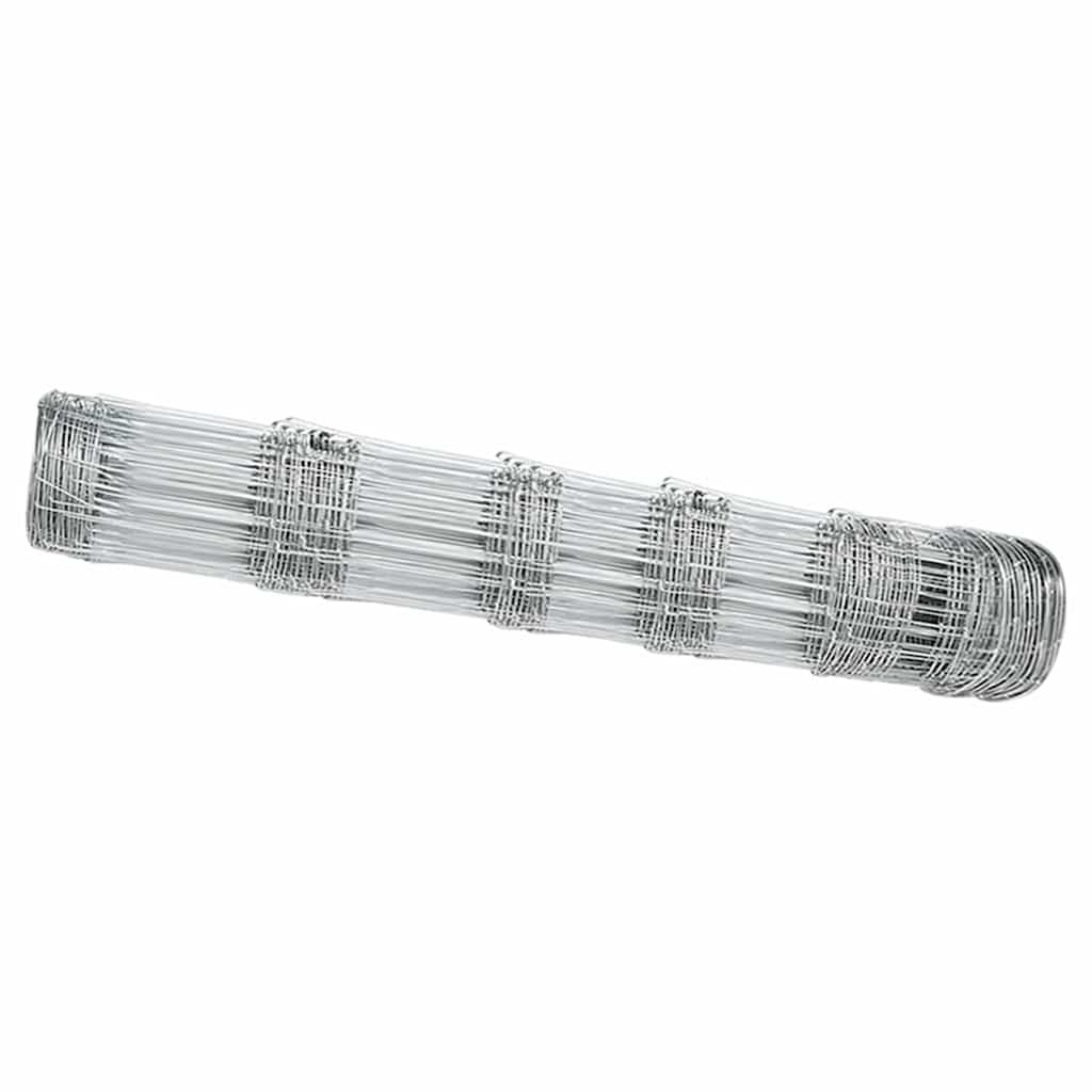Vidaxl weidehekwerk zilver 25 x 0,8 m gegalvaniseerd staal