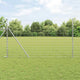 Valla para pastos vidaxl plata 25 x 1,4 m acero galvanizado
