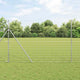 Valla para pastos vidaxl plata 25 x 1,6 m acero galvanizado