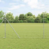 Valla para pastos vidaxl plata 25 x 1,6 m acero galvanizado