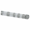 Valla para pastos vidaxl plata 50 x 0,8 m acero galvanizado