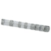 Valla para pastos vidaxl plata 50 x 1 m acero galvanizado