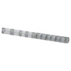 Recinzione pascolo Vidaxl argento 50 x 1,4 m in acciaio zincato