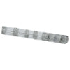 Valla para pastos vidaxl plata 100 x 1 m acero galvanizado