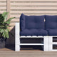Cuscini per pallet VidaXL 3 pezzi in tessuto oxford blu navy