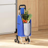 Carro tienda vidaxl azul 39,5 x 33 x 93 cm tela oxford