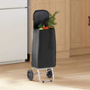 Carro tienda vidaxl negro 35 x 28 x 92 cm tela oxford