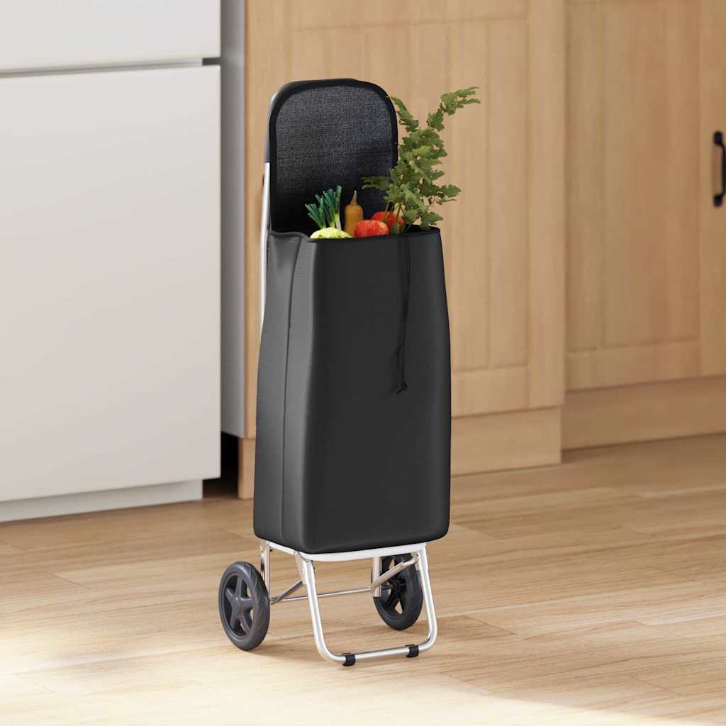 Carro tienda vidaxl negro 35 x 28 x 92 cm tela oxford