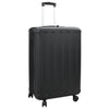 Valigia Vidaxx con serratura nera 50 x 30 x 76 cm in plastica abs