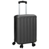 Vidaxl koffer met slot donkergrijs 34 x 23 x 55.5 cm abs kunststof