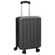 Vidaxx maleta con cerradura gris oscuro 34 x 23 x 55,5 cm plástico abs