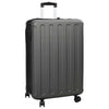 Vidaxl koffer met slot donkergrijs 50 x 30 x 76 cm abs kunststof