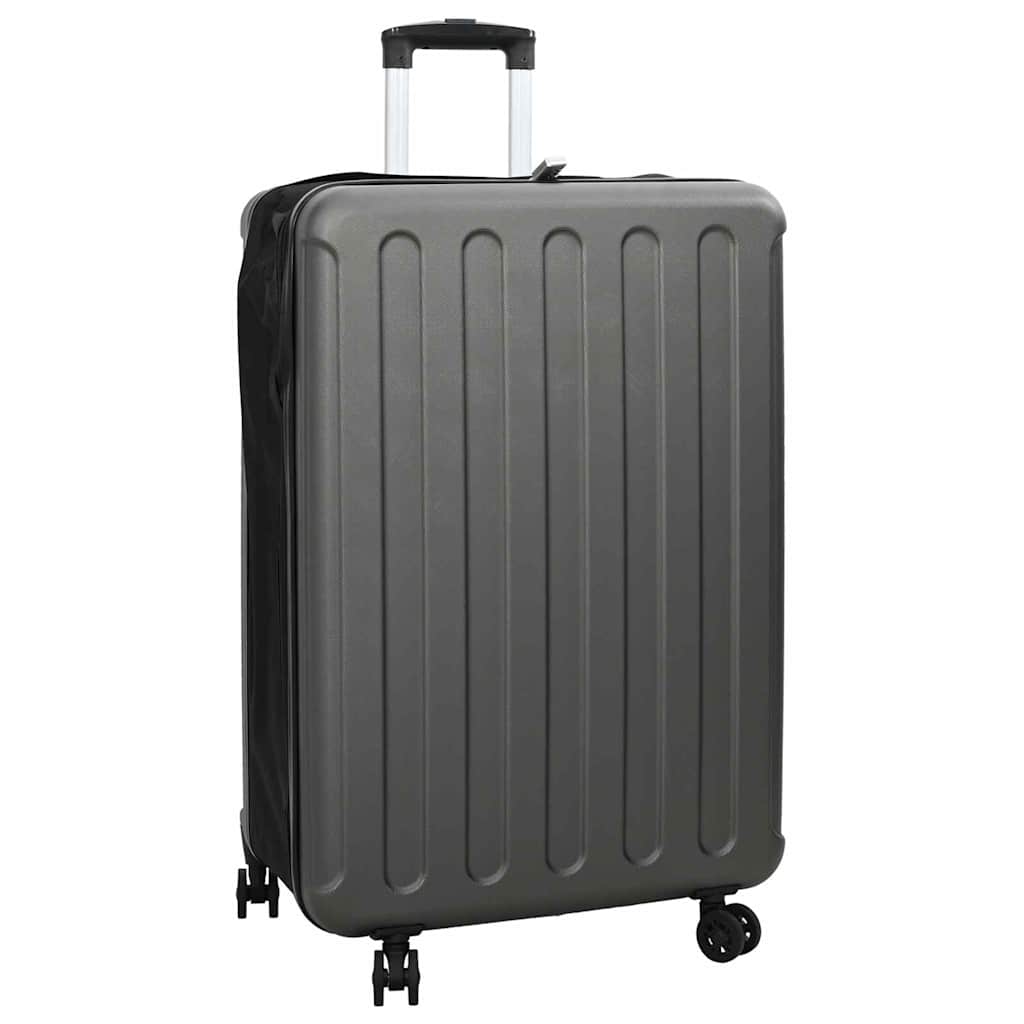 Vidaxl koffer met slot donkergrijs 50 x 30 x 76 cm abs kunststof