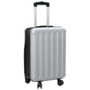 Valigia VidaXL con serratura argento 34 x 23 x 55,5 cm in plastica abs
