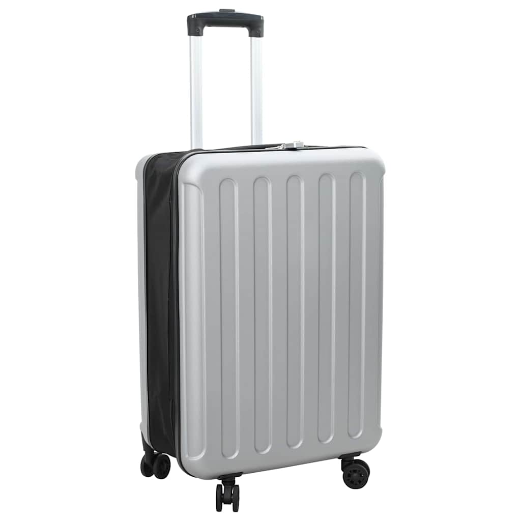 Valigia Vidaxx con serratura argento 43 x 27 x 66 cm in plastica abs