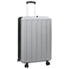 Vidaxl koffer met slot zilver 50 x 30 x 76 cm abs kunststof